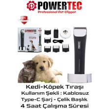 Feyza Design Profesyonel Evcil Hayvan Tıraş Makinesi, Güçlü ve Hassas Kesim