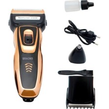 Feyza Design Çok Fonksiyonlu 3'ü Birlikte Tıraş Makinesi Seti, Profesyonel Kullanım