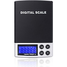 Feyza Design Mini Dijital Hassas Terazi 1000G, 0.1g Doğru Ölçüm, Hafif ve Şık Tasarım