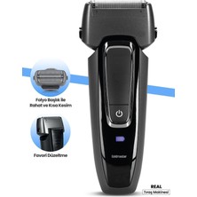 Feyza Design Hızlı Şarjlı Paslanmaz Çelik Sakal ve Favori Şekillendirici Makine