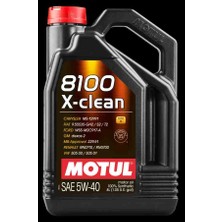 Motul 8100 X-Clean 5W-40 C3 4 Litre 2025
