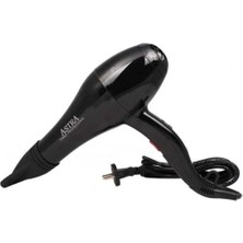 Astra Güçlü 2400W Siyah Saç Kurutma Makinesi, Hızlı ve Etkili Kurutma