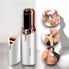 Feyza Design Altın Renk Kadın Mini Yüz Epilasyon Cihazı, Tüy Alma ve Bakım Aracı