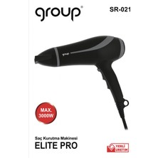 Feyza Design Elite Pro Serisi 3000W Fön Makinesi, Isı ve Hız Ayarlı, Güçlü ve Şık