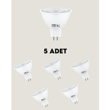 Horoz Electric Aygün 8W MR16 Mercekli LED Çanak Ampul-5 Adet