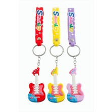 Starseven Gitar Silikon Anahtarlık