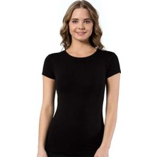 Inkasol Bambu Kısa Kollu Kadın Atlet 713