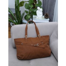 Alvora Kadın Kemer Detaylı Omuz Çantası