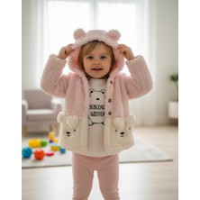 Chordi Peluş Montlu Kız/erkek Bebek Takım