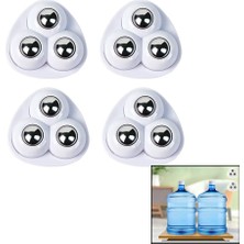 4 Pcs 3 Bilya Tekerlekli Mobilya Eşya Taşıma Aparatı 360 Derece (4940)