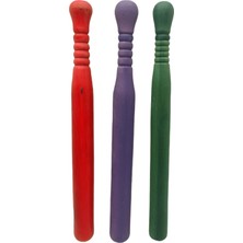 Gürgen Beyzbol Sopası Boyalı Kısa - 50CM (5224)