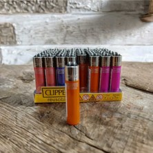 Durusoy Shop Center Clipper Micro Reusable Soft Renkli Taşlı Çakmak Adet ve Set Satılmaktadır