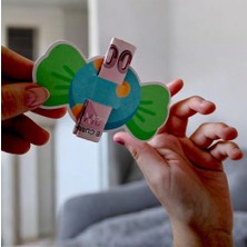 Hsc Bilişim Cbt Iki Renkli Şeker Bayram Harçlık Kartı 10 Adet