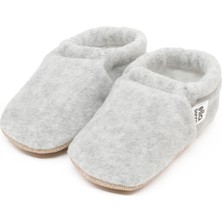 Ella Bonna Polar Bebek Pandufu Ev Patiği, Kaydırmaz Taban, Organik Pamuk Astar Kreş Ayakkabısı