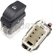 Fortera Cam Açma Anahtarı Düğmesi Arka Sağ Sol Megane Iı