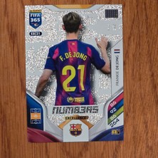 Panini 2026 Frankie De Jong Excellence Numbers Oyun Kartı EXC21