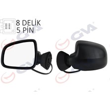 Gva 1019151 - Dış Dikiz Aynası Sol Logan Sw-Mcv 08 Elektrikli Isıtmalı Konveks 5 Fiş VM-6801EHL