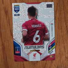 Panini 2026 Milos Kerkez Excellence Numbers Oyun Kartı Exc6