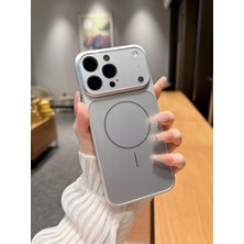 KumOziShop iPhone 12 Uyumlu Magsafe Özellikli 17 Görünümlü Kamera Korumalı ''ag Glass'' Premium Kılıf