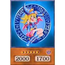 Shaco Design Yugioh Dark Magician Girl Anime Kart