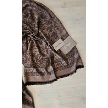 Gül Sezgin Butik Kadın Dior Ithal Ipek Yün Kaşmir A Kalite Şal