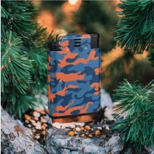 Durusoy Shop Center Çift Alevli Kamuflaj Desen Pürmüz ve Normal Ateş Mavi Gazlı Çakmak