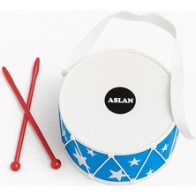 Akar Nostaljik Sevimli Oyuncak Davul Mavi