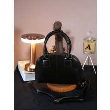 Alvora Kubbe Form Modern Kadın El & Omuz Çantası