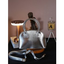 Alvora Kubbe Form Modern Kadın El & Omuz Çantası