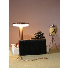 Alvora Gümüş - Gold - Siyah Işıltılı Zincir Askılı Kadın Abiye Gece Çantası