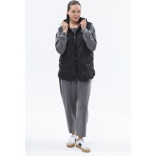 İkoll Ikoll Kapişonlu Kapitone Şişme Yelek