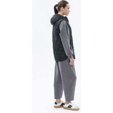 İkoll Ikoll Kapişonlu Kapitone Şişme Yelek