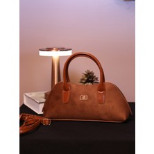 Alvora Süet Detaylı Kadın Omuz & Kol Çantası