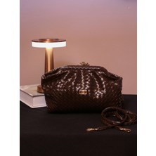 Alvora Örgü Dokulu Kadın Omuz & Clutch Çanta