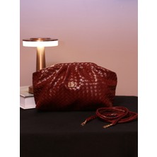 Alvora Örgü Dokulu Kadın Omuz & Clutch Çanta