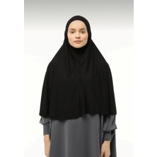 Gül Sezgin Butik Kadın Hazır Türban Pratik Eşarptesettür Hijab Namaz Örtüsü Siyah