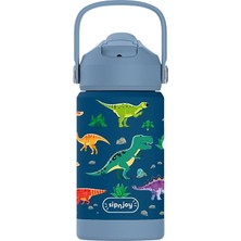 SipnJoy - Flipsip Çocuk Su Termosu | 360 ml - Dino Roar (4 Adet)