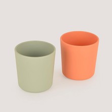 Lc Mini Bardak 2'li Sage Green - Peach (5 Adet)