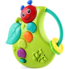 Bondigo Eğlenceli Elma Tırtılı - Işıklı Müzikli Diş Kaşıyıcı ve Çıngırak (5 Adet)