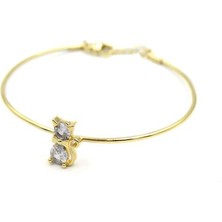 Royaleks Kedi Bilezik - Altın