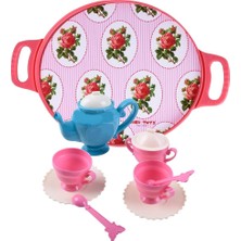 Zuzu Toys Zuzu Tepsili Çay Seti Pembe (4 Adet)