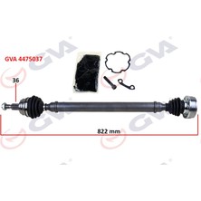 Gva 4475037 - Komple Aks Sağ Golf Iv-Bora-Leon 97-05 1.4-1.6 822MM 1J0407272BL