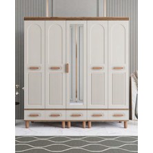 Miracool Otto 5 Kapılı Dolap / %100 Mdf