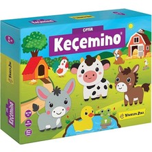 Yükselen Zeka Keçemino Etkinlik Halısı - Çiftlik (4 Adet)