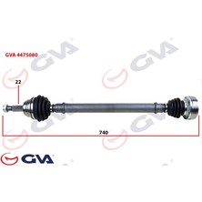 Gva 4475080 - Komple Aks Sağ Polo 1.6 94-99 740MM