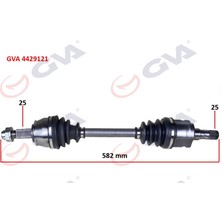 Gva 4429166 - Komple Aks Sol Lınea 1.6 Mjt 07- Fıorıno 1.3 Mjt A/t 08-13 Iç Aks Kafalı