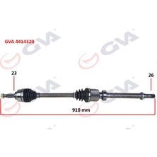 Gva 4414320 - Komple Aks Sağ Clıo Iv 1.5 Dcı 12- 75-90HP