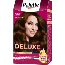 Palette Deluxe Saç Boyası Sıcak Çikolata 5-60 115 ml 4 Adet