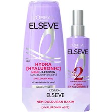 Elseve Hyaluron Saç Bakım Spreyi 150 Ml+ Hydra Nemlendirici 175 ml 3 Adet