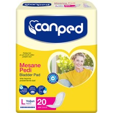 Canped Mesane Pedi Avantaj Paketi Yoğun 20'li 3 Adet